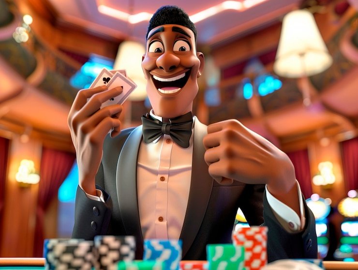 Dadu Online live dealer interface on dahlia77 login showing dice rolling table, betting circle, and outcome display on mobile screen